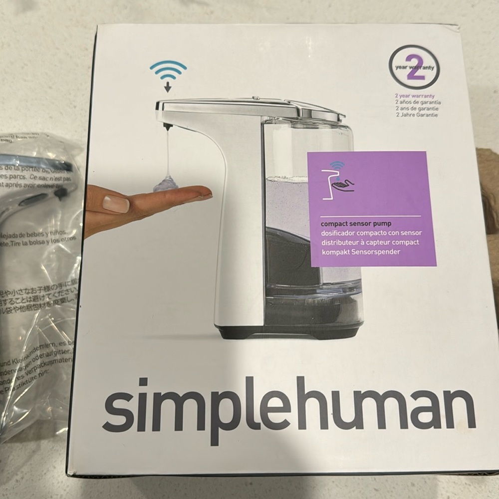 Simple Human Soap Dispenser hands free